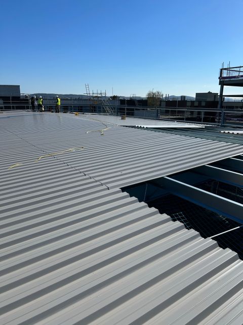 Flat roofing work by Andrew Burns