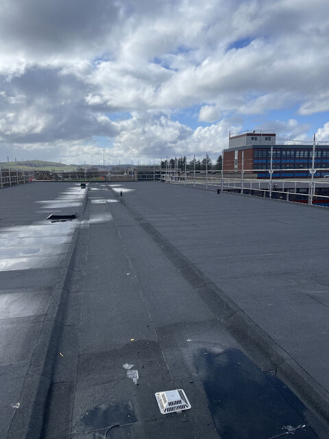Flat roofing work by Andrew Burns