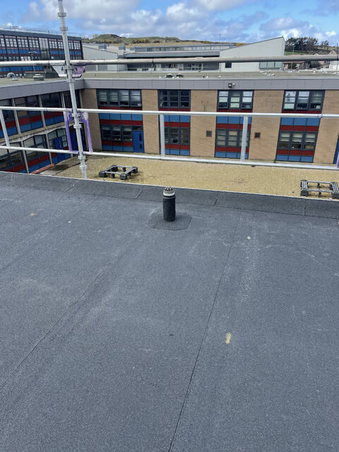 Flat roofing work by Andrew Burns