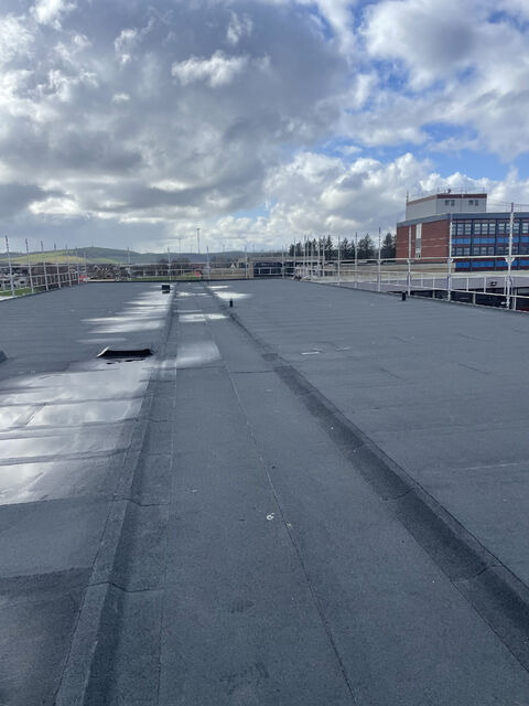 Flat roofing work by Andrew Burns