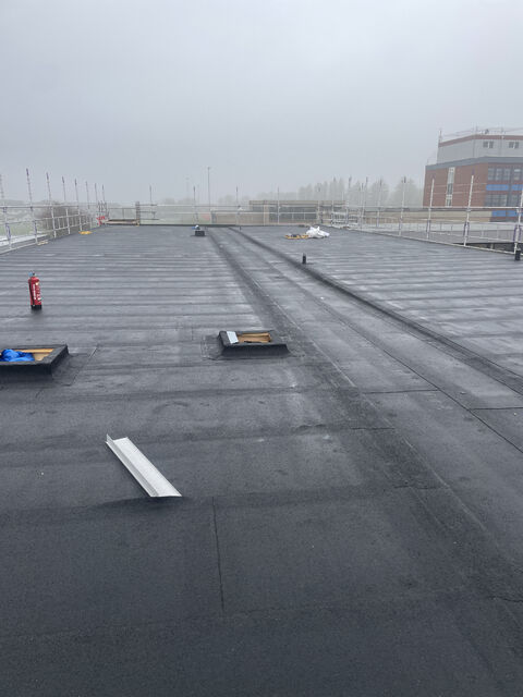 Flat roofing work by Andrew Burns