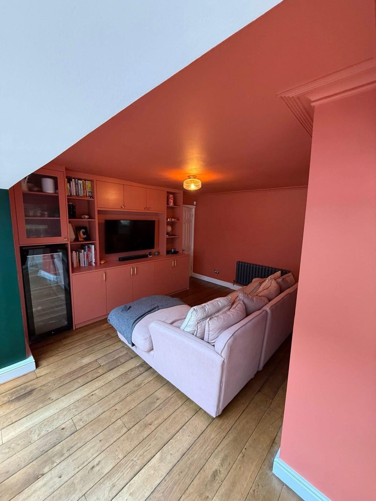 Colour drench, blood orange