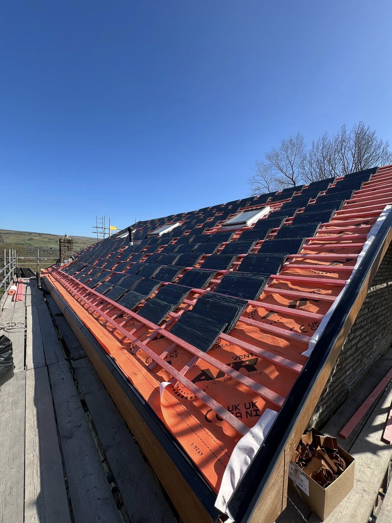 Roofing work carried out by Fox Roofing Services Ltd