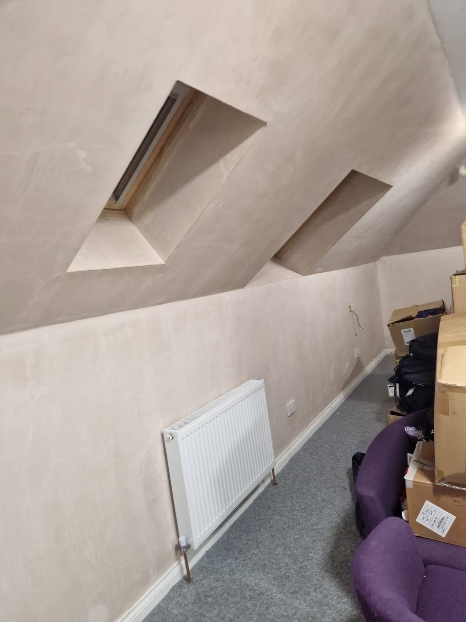 Exterior timber work