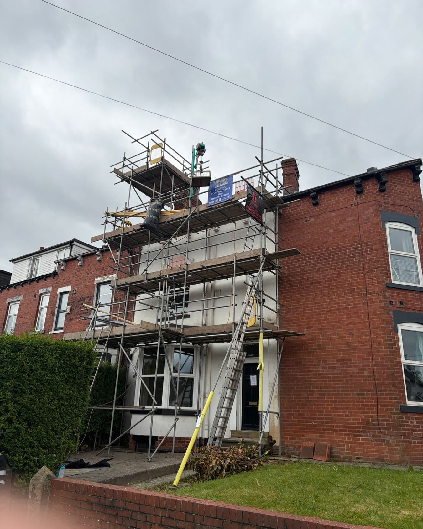 Temporary roofs & protection by Highline Scaffolding