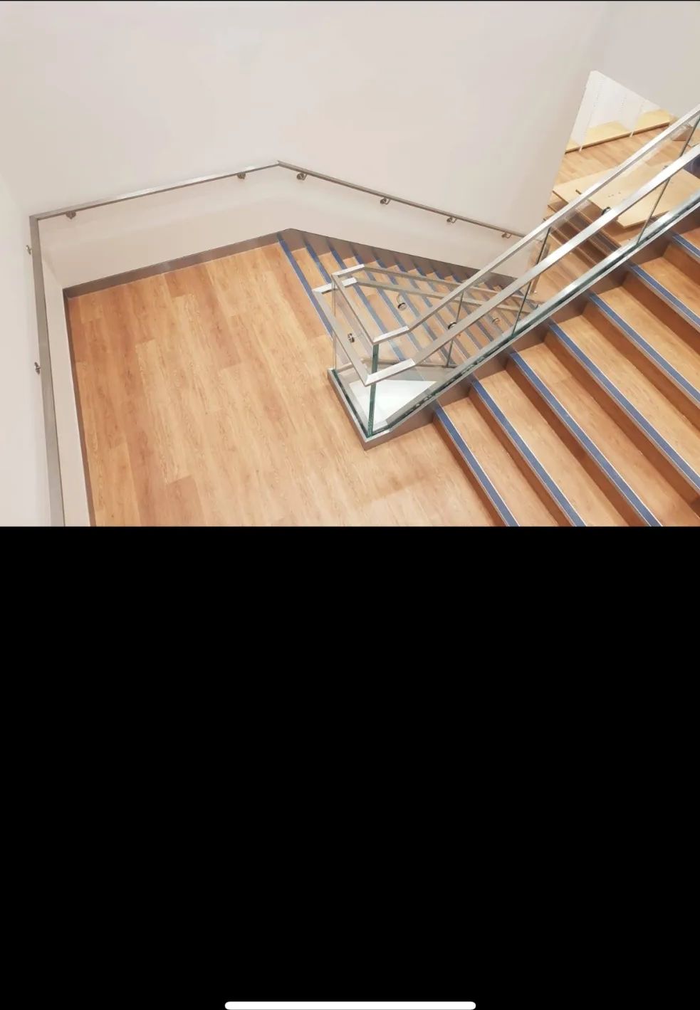 Interior stair and balustrade