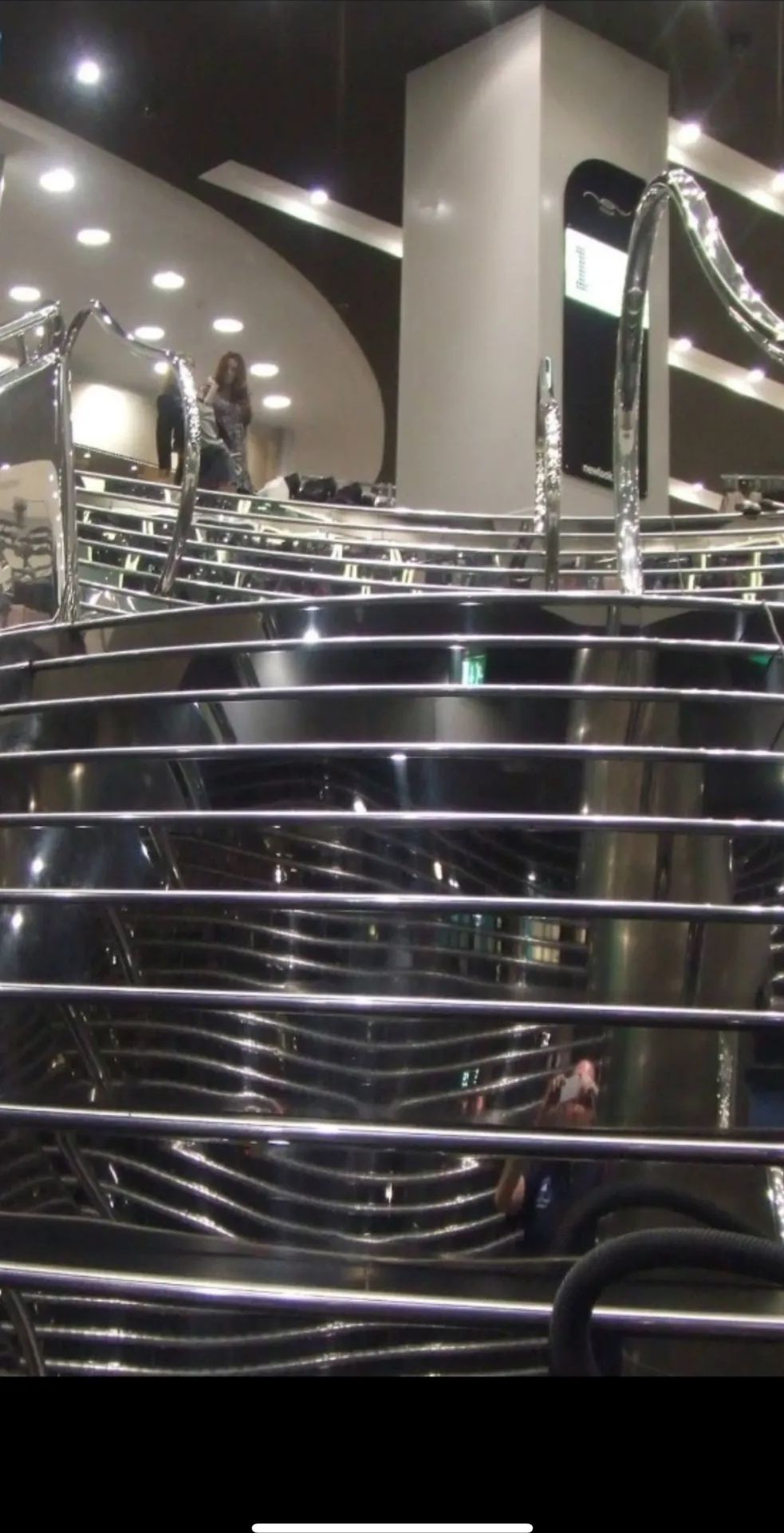 Retail staircase and balustrade