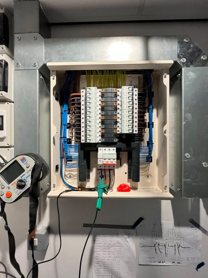 Distribution board installation