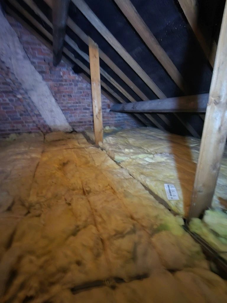 Insulation between the joists