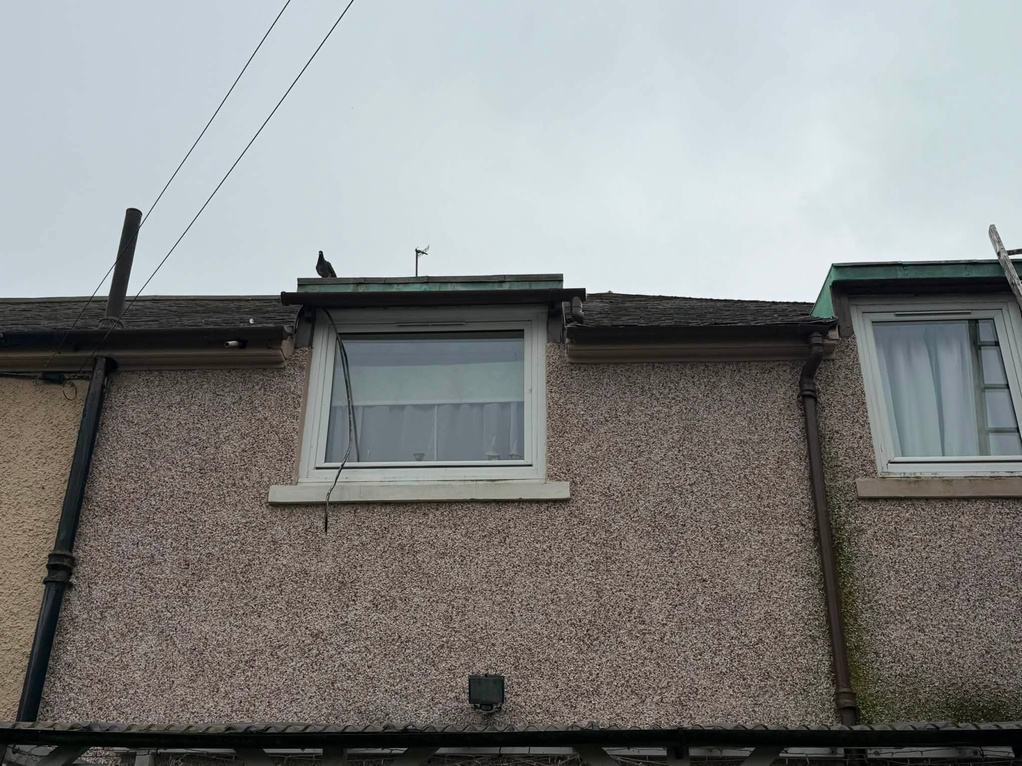 New PVC roofline with fascia and guttering