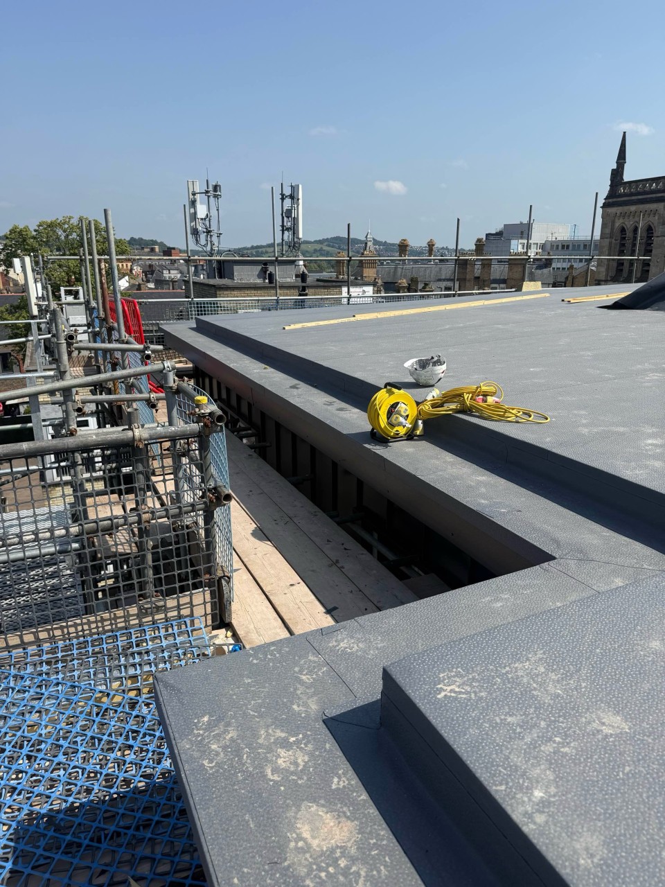 Flat roof completed by Weather Guard Flat Roofing Specialists